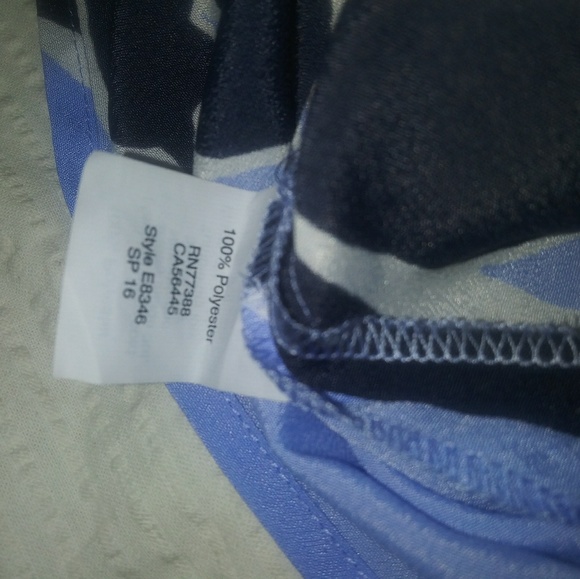 J.Crew | Floral Sleeveless Blouse sz 00 - Picture 6 of 8